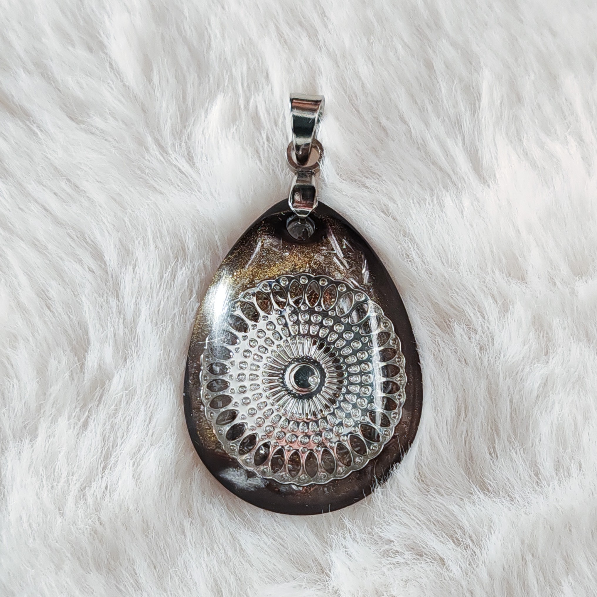 Pendentif orgone Océan calme