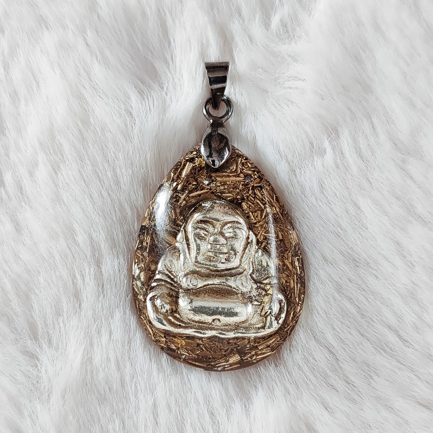 Pendentif orgone Bouddha